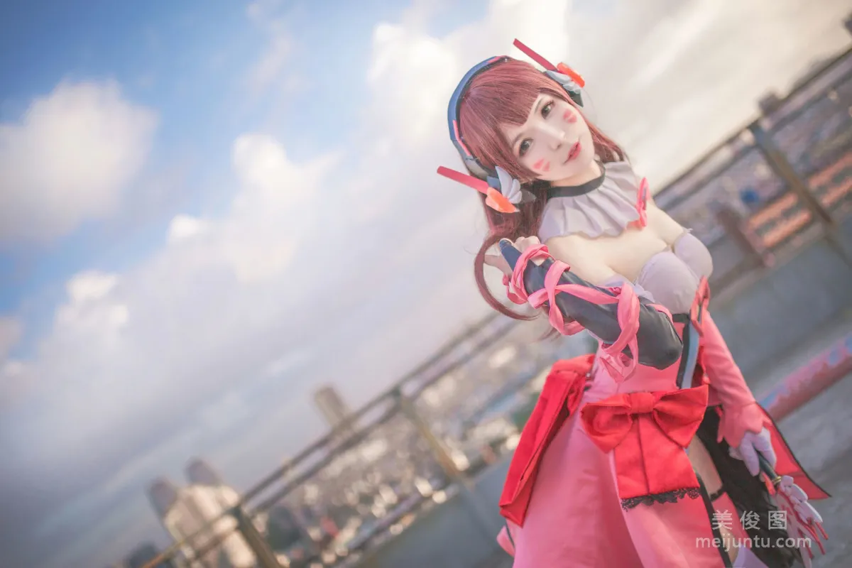 [COS福利] 動漫博主北之北 《守望先鋒 魔法少女D.VA》寫真集 10