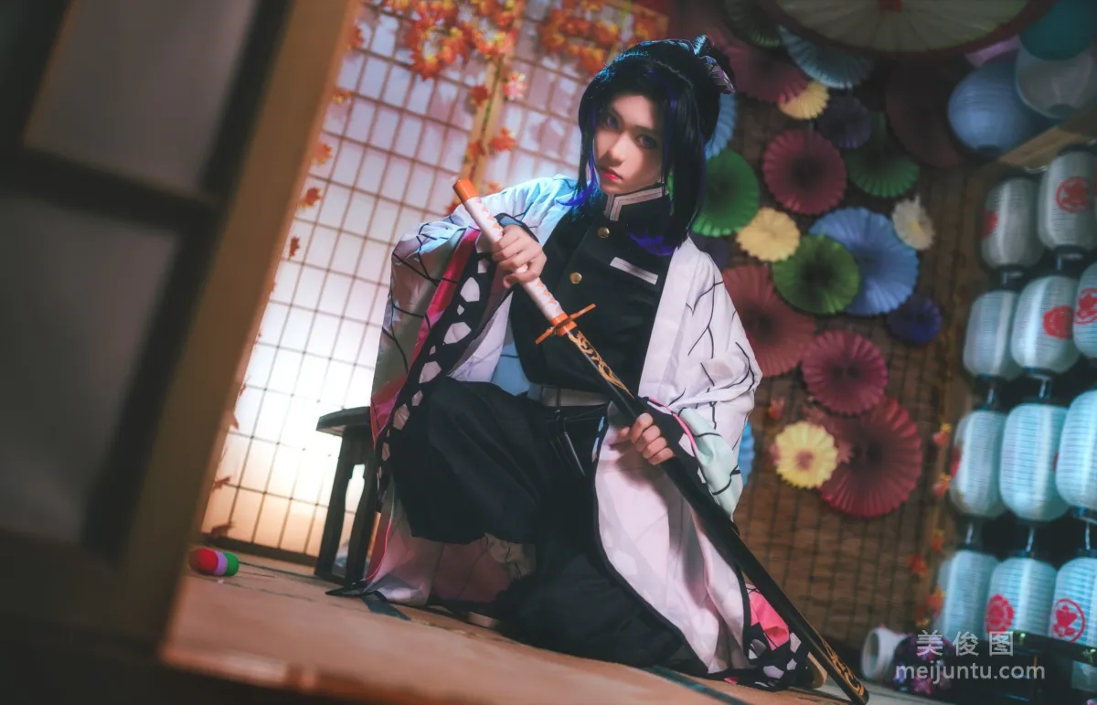 [COS福利] 動漫博主南桃Momoko 《蝴蝶忍隊服》寫真集 7