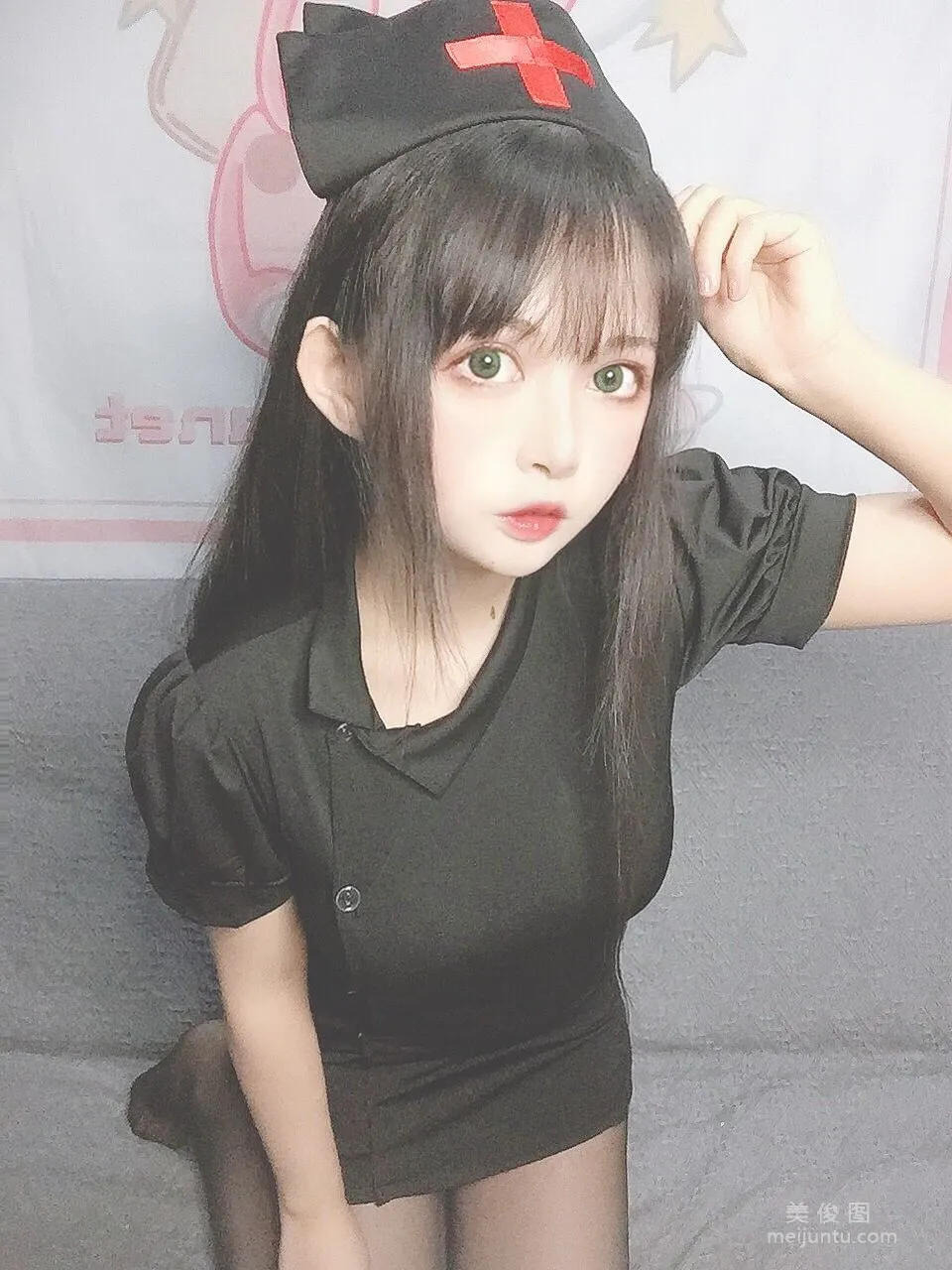 萌妹黑貓貓OvO 《護士喵》 寫真集 5