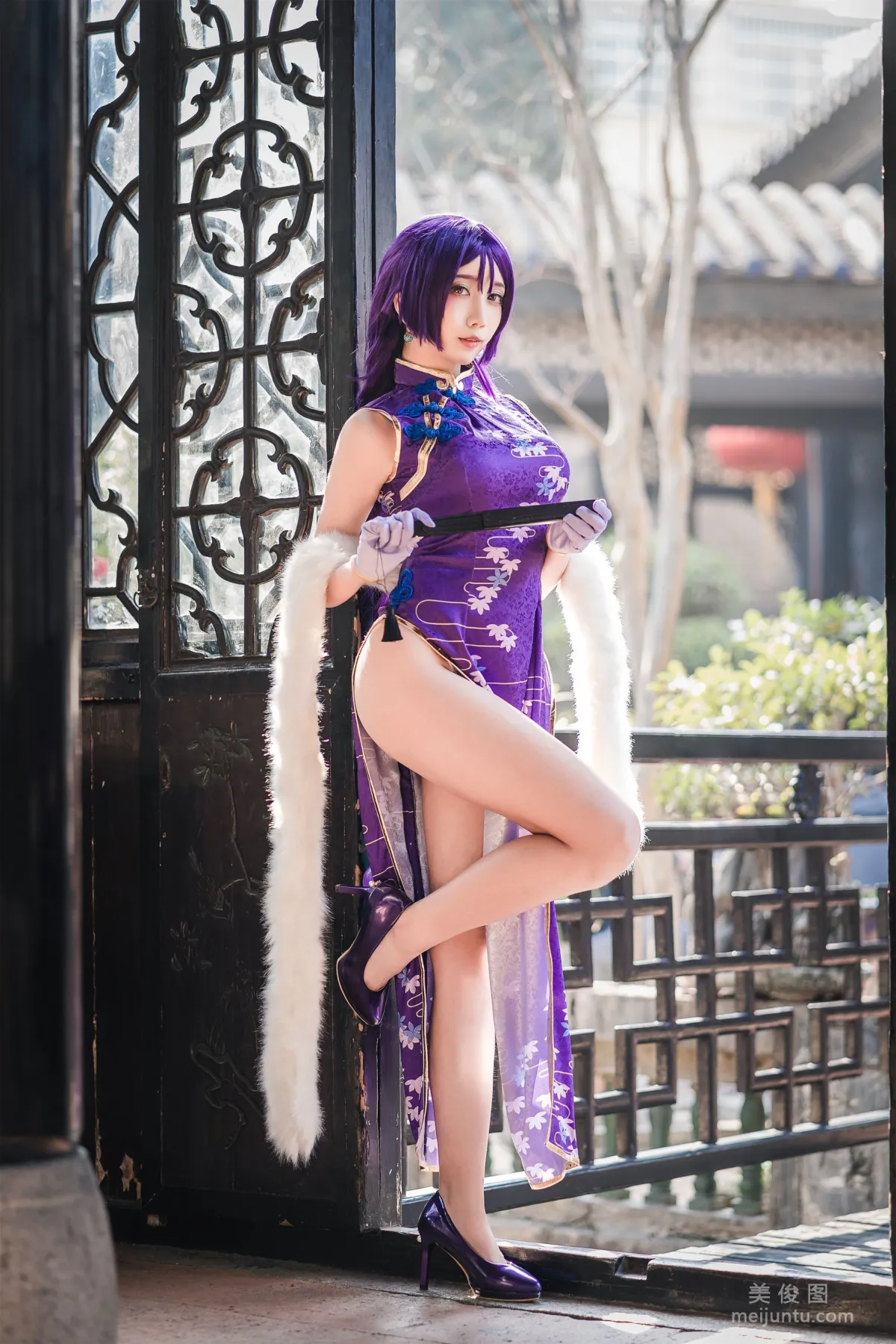 [COS福利] 萌娘迷失人形QUQ 《源賴光》 寫真集 6