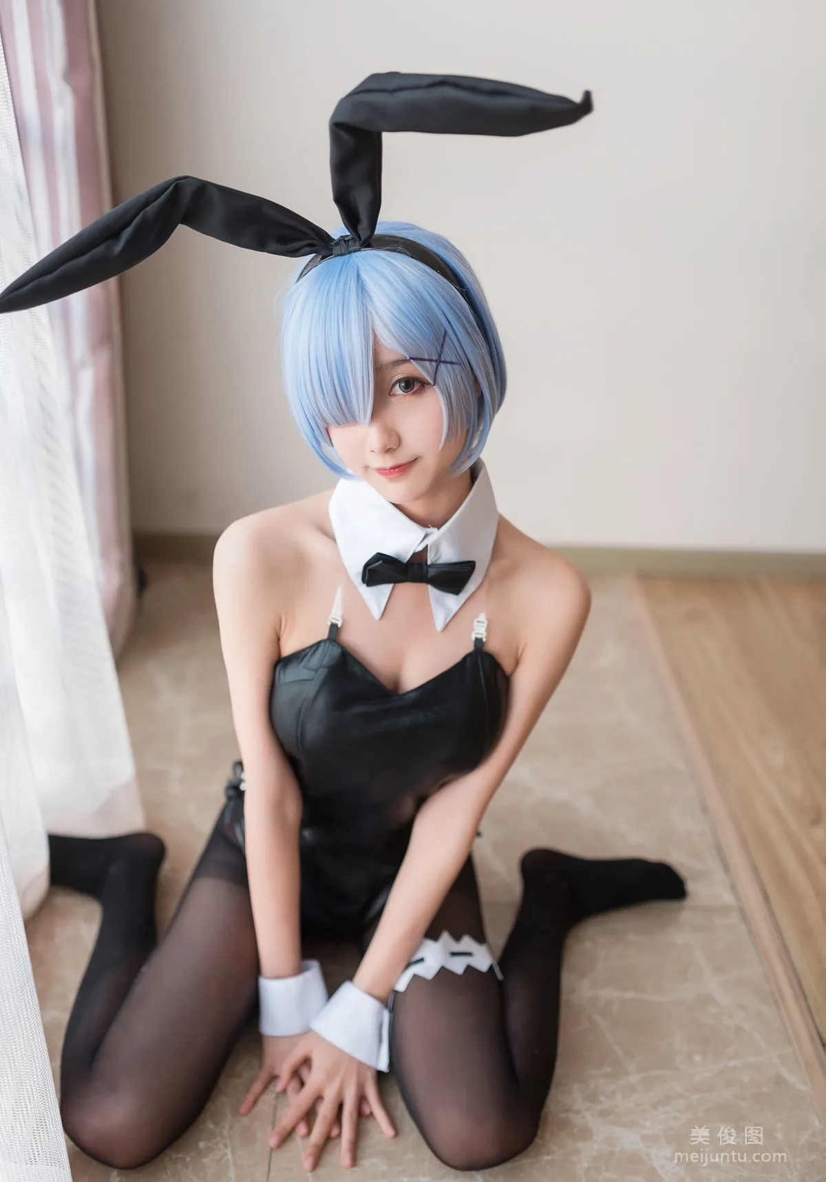 萌系小姐姐木綿綿OwO 《蕾姆兔女郎》 寫真集 5