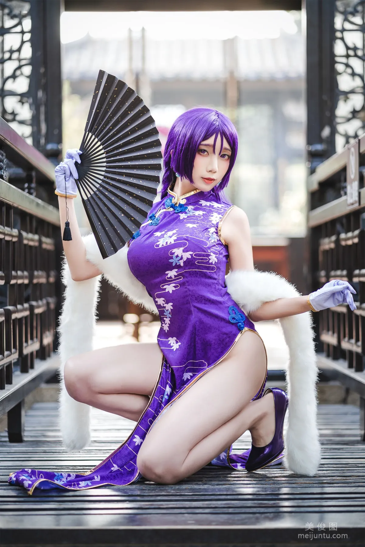 [COS福利] 萌娘迷失人形QUQ 《源賴光》 寫真集 5