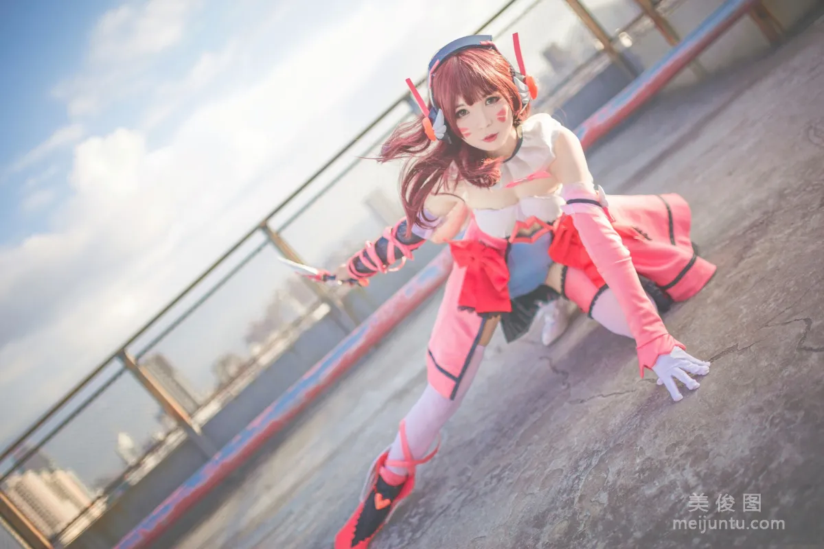 [COS福利] 動漫博主北之北 《守望先鋒 魔法少女D.VA》寫真集 5