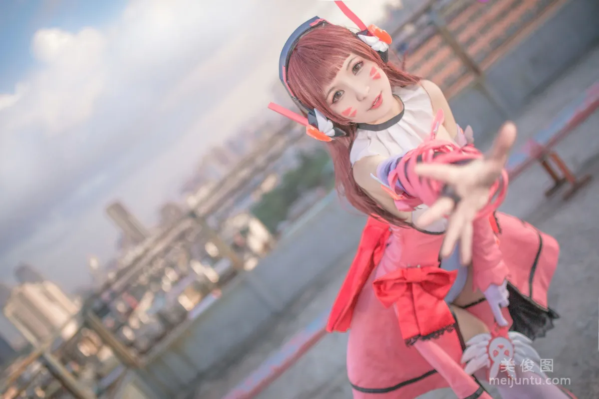 [COS福利] 動漫博主北之北 《守望先鋒 魔法少女D.VA》寫真集 9
