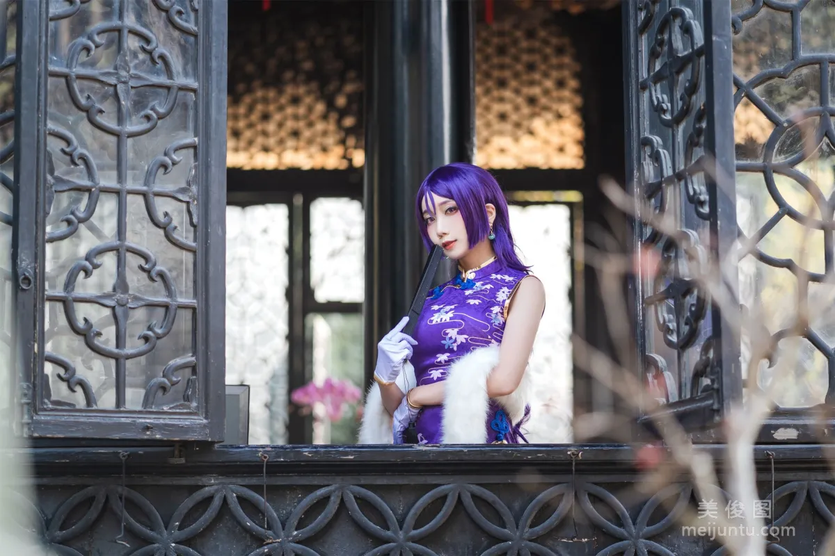 [COS福利] 萌娘迷失人形QUQ 《源賴光》 寫真集 3