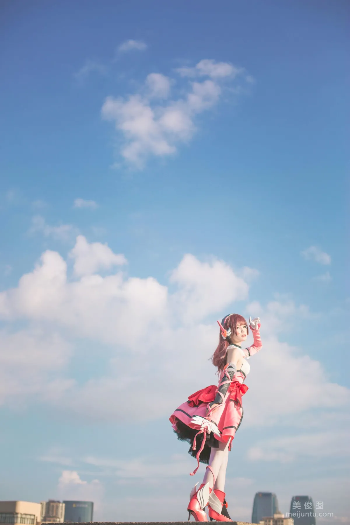 [COS福利] 動漫博主北之北 《守望先鋒 魔法少女D.VA》寫真集 1