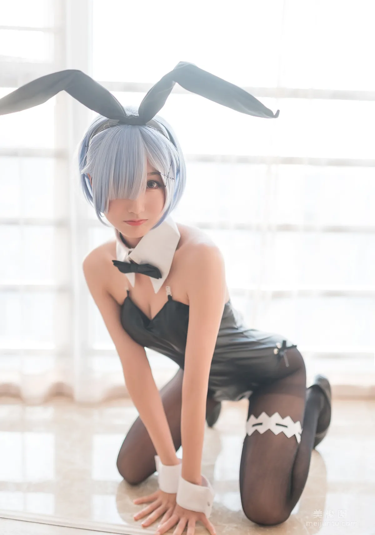 萌系小姐姐木綿綿OwO 《蕾姆兔女郎》 寫真集 16