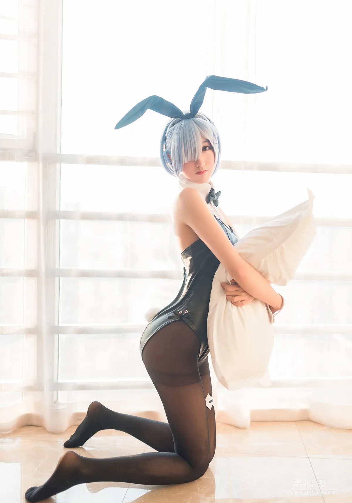 萌系小姐姐木綿綿OwO 《蕾姆兔女郎》 寫真集 23