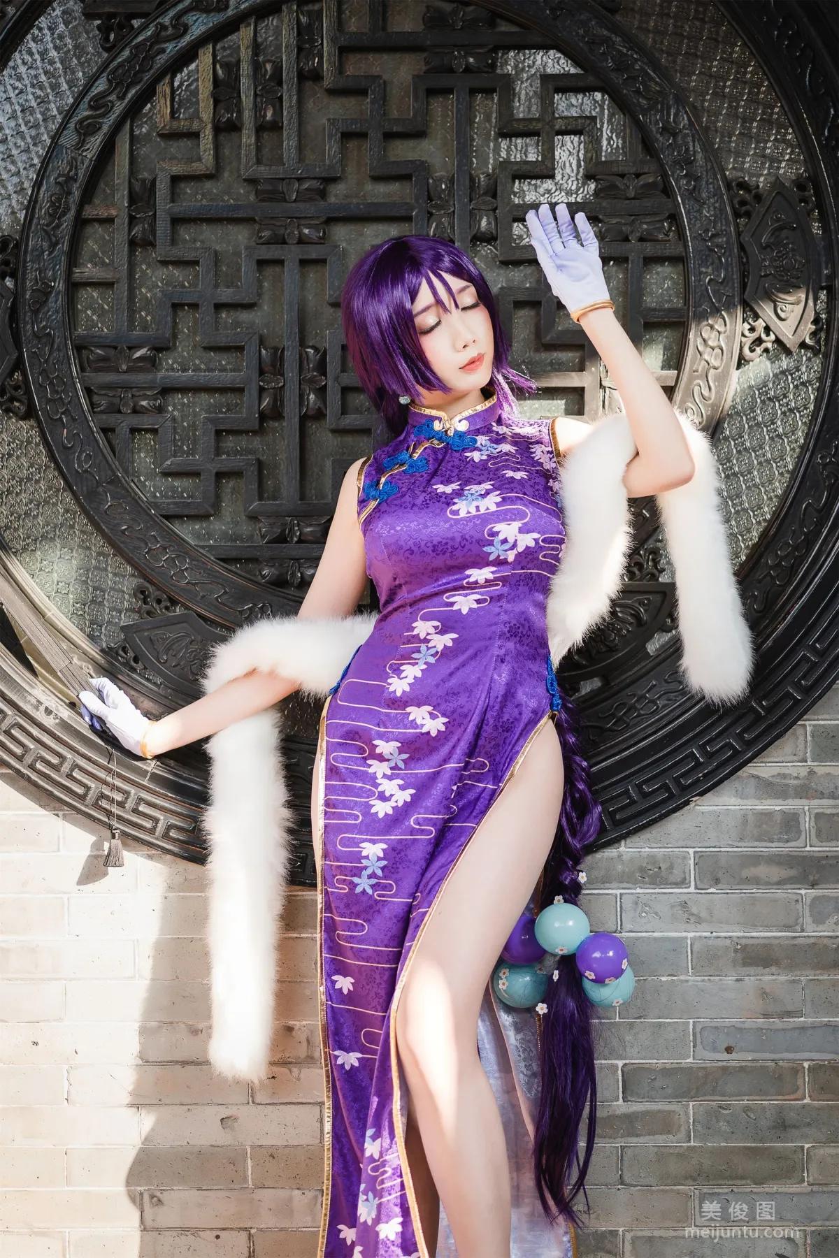 [COS福利] 萌娘迷失人形QUQ 《源賴光》 寫真集 13
