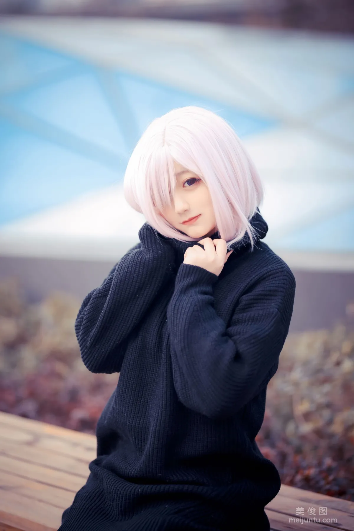 動漫博主弦音sic 《瑪修 C93同人毛衣》 寫真集 3