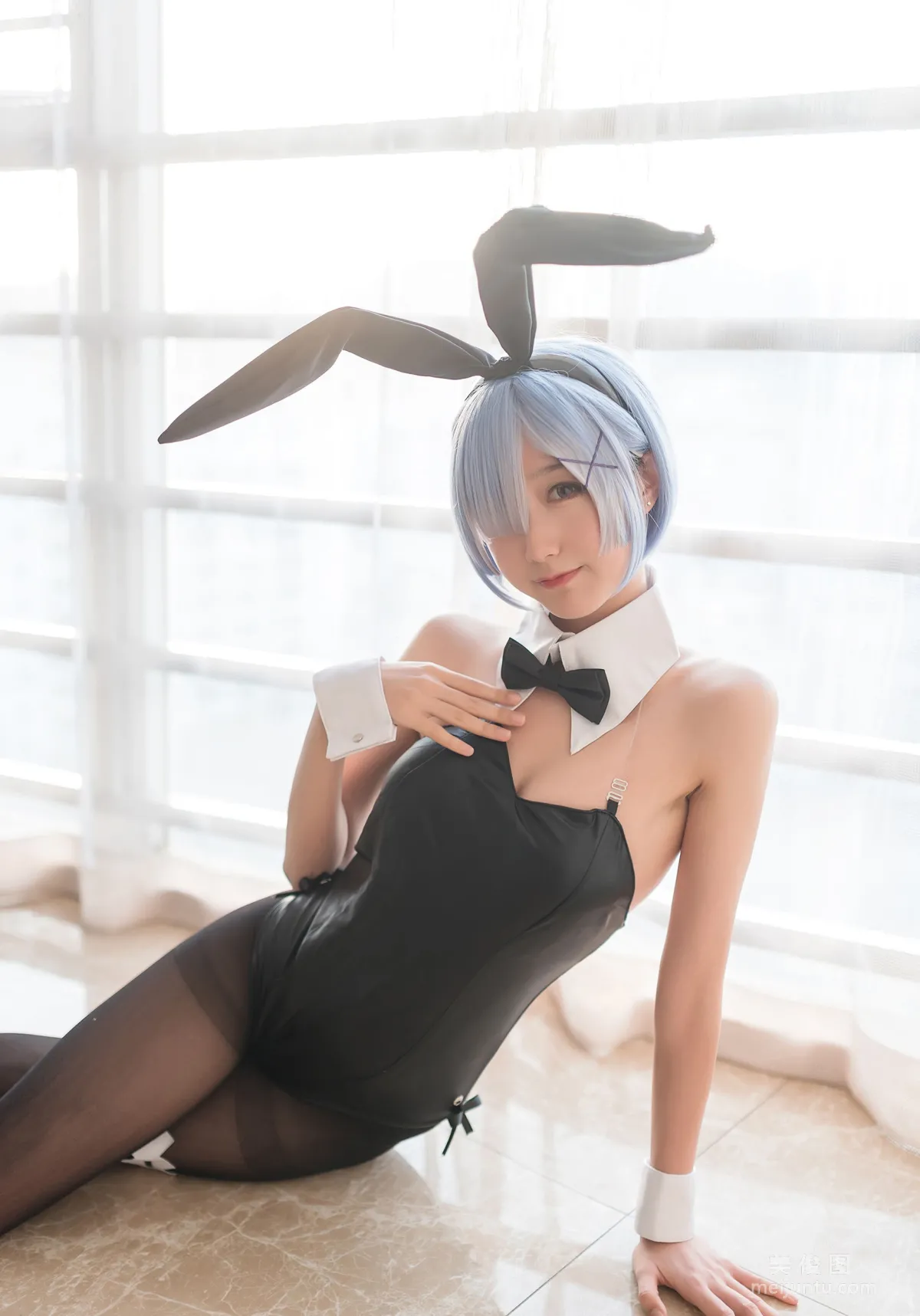 萌系小姐姐木綿綿OwO 《蕾姆兔女郎》 寫真集 20