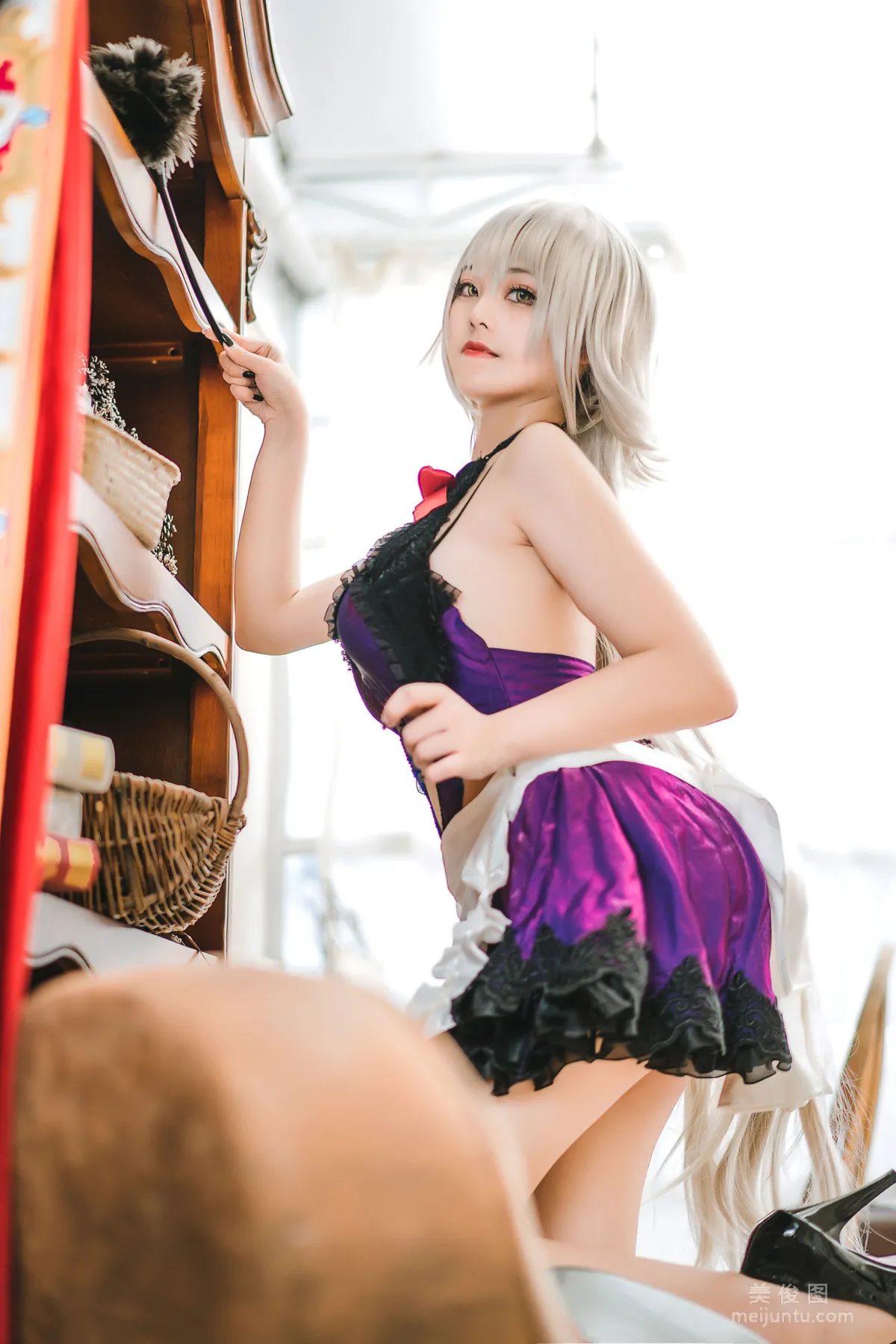 萌系小姐姐蜜汁貓裘 《貞德女仆》寫真集 2