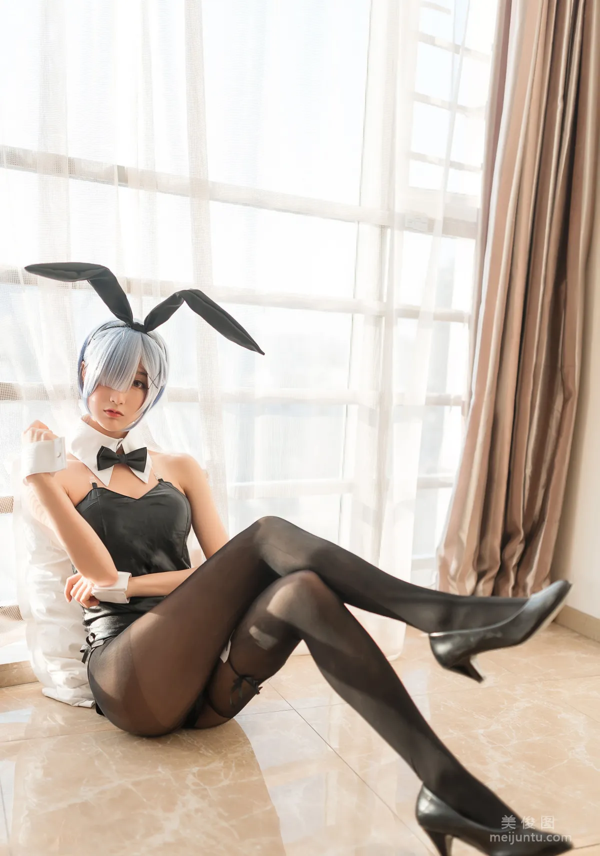 萌系小姐姐木綿綿OwO 《蕾姆兔女郎》 寫真集 39