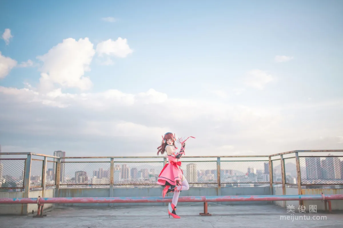 [COS福利] 動漫博主北之北 《守望先鋒 魔法少女D.VA》寫真集 8