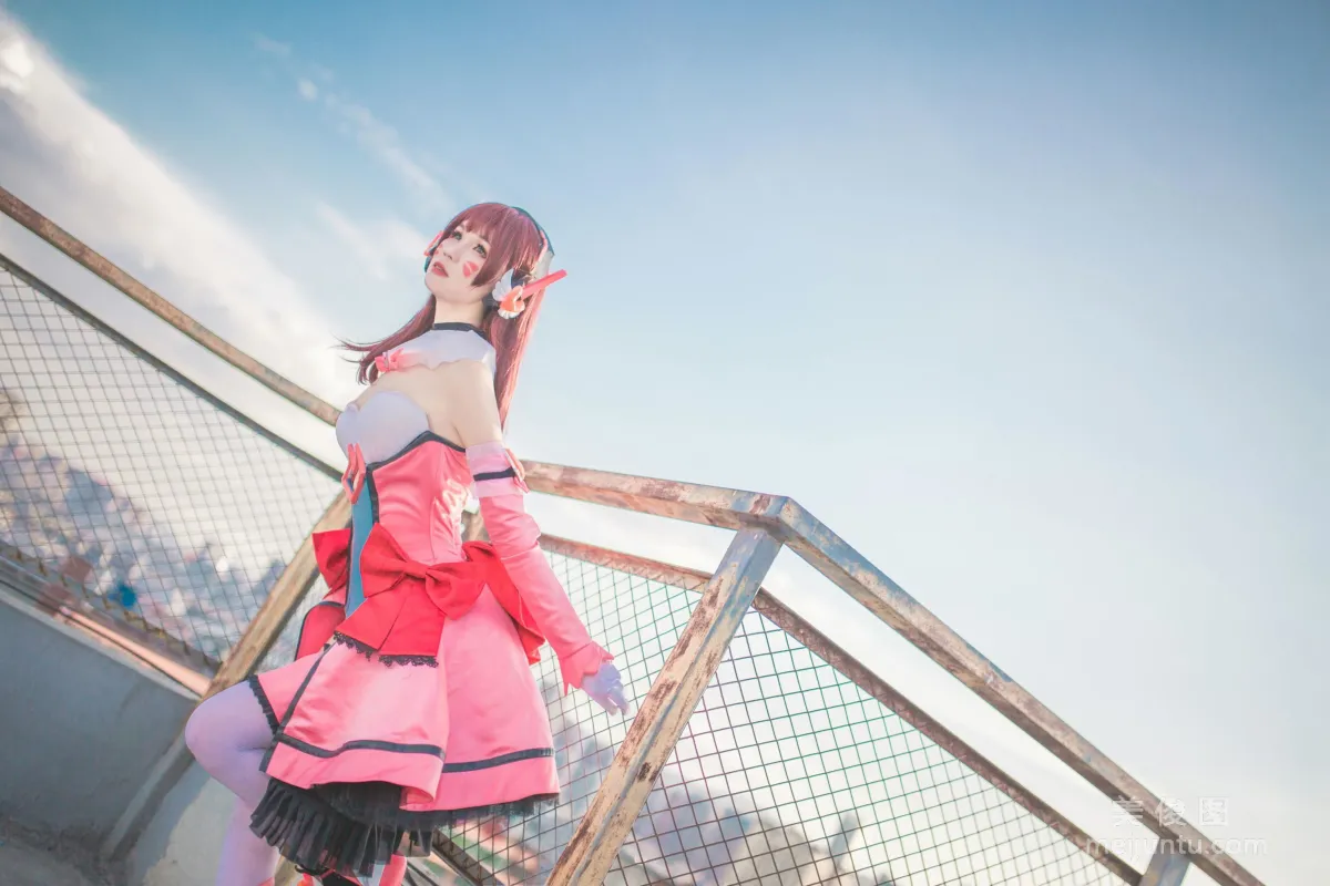 [COS福利] 動漫博主北之北 《守望先鋒 魔法少女D.VA》寫真集 6
