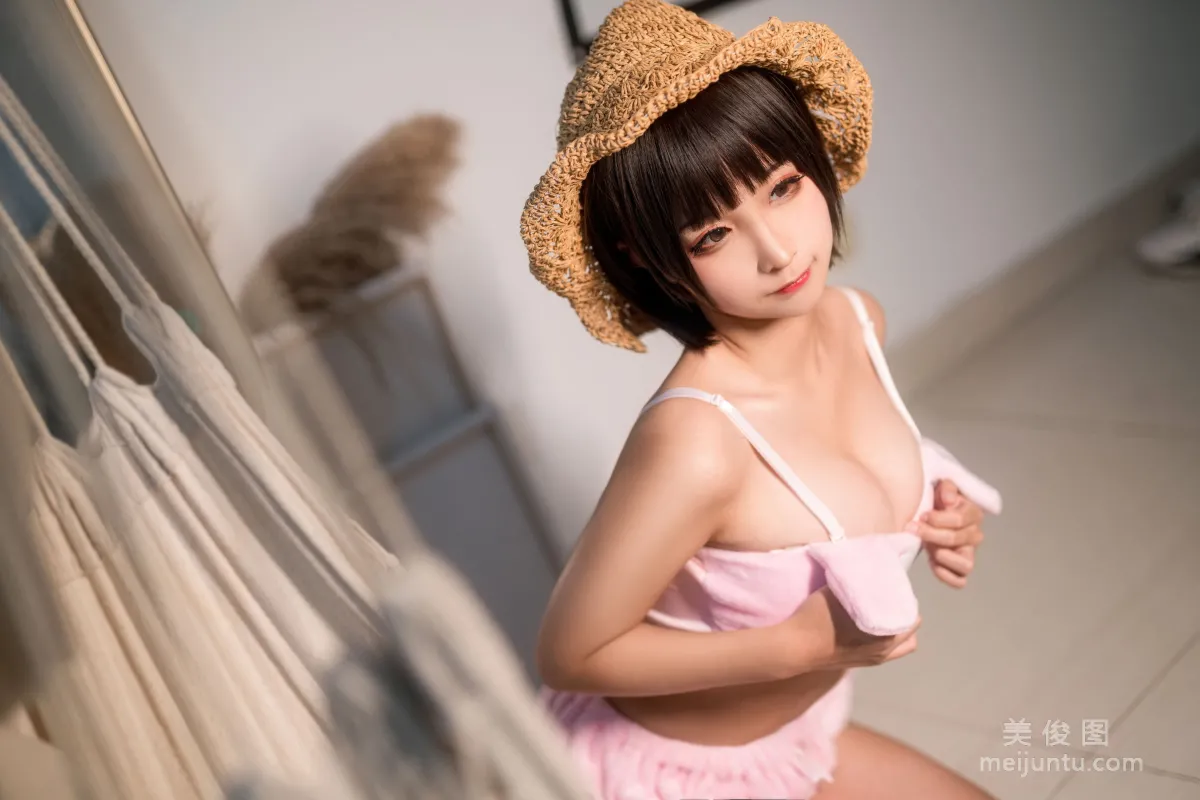 [COS福利] 動漫博主蠢沫沫 《佩蒂睡衣》 寫真集 15