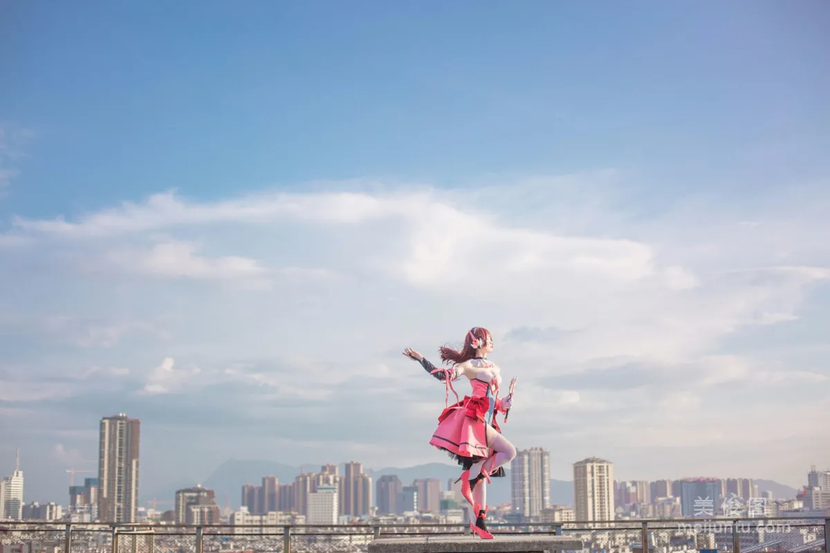 [COS福利] 動漫博主北之北 《守望先鋒 魔法少女D.VA》寫真集 2
