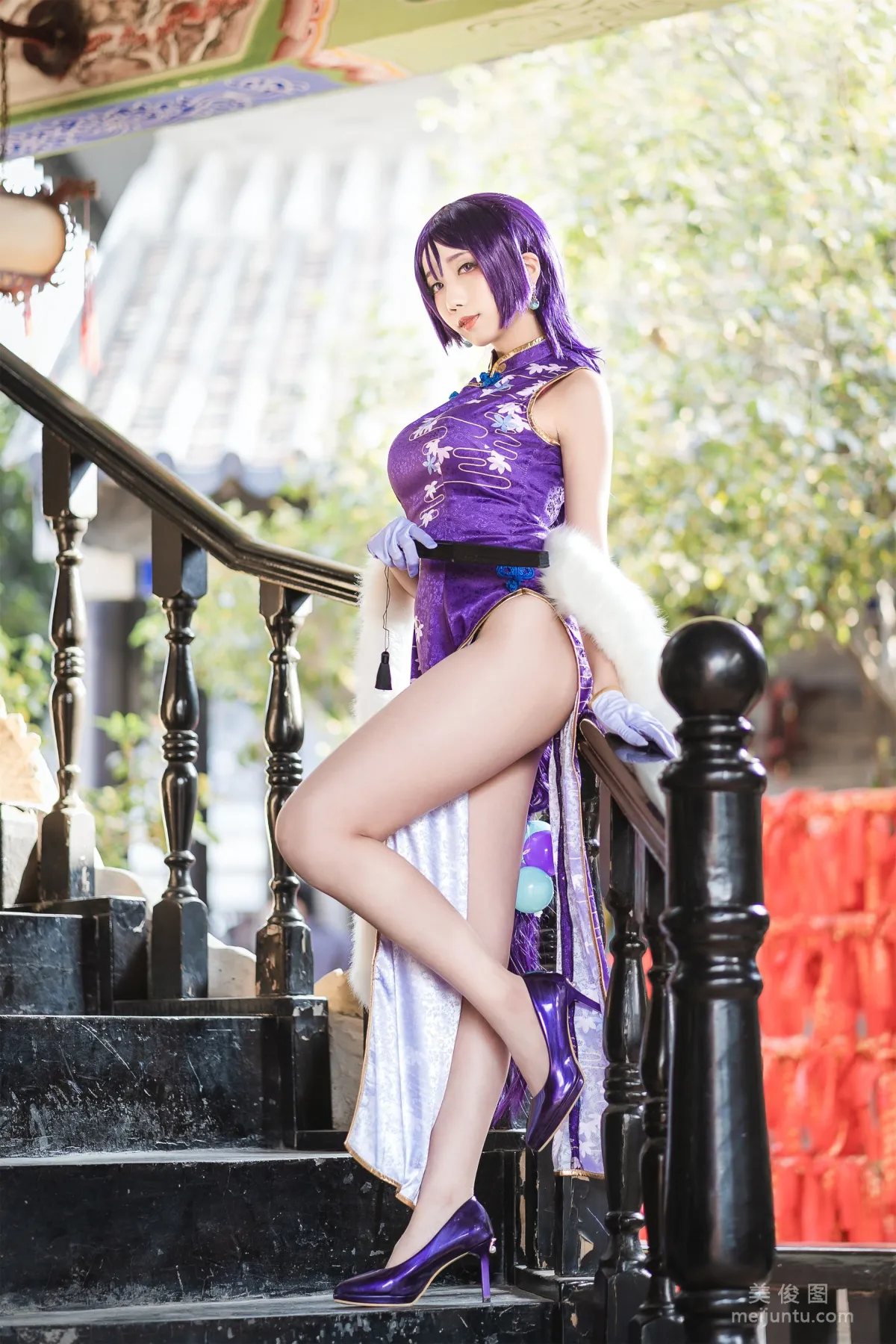 [COS福利] 萌娘迷失人形QUQ 《源賴光》 寫真集 11