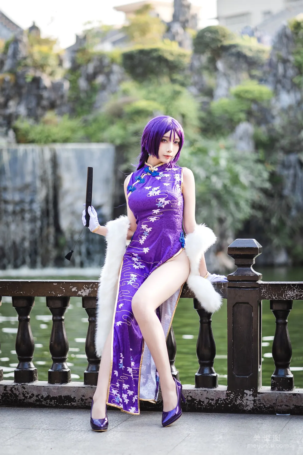 [COS福利] 萌娘迷失人形QUQ 《源賴光》 寫真集 14