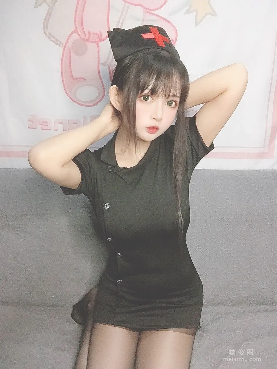 萌妹黑貓貓OvO 《護士喵》 寫真集 3