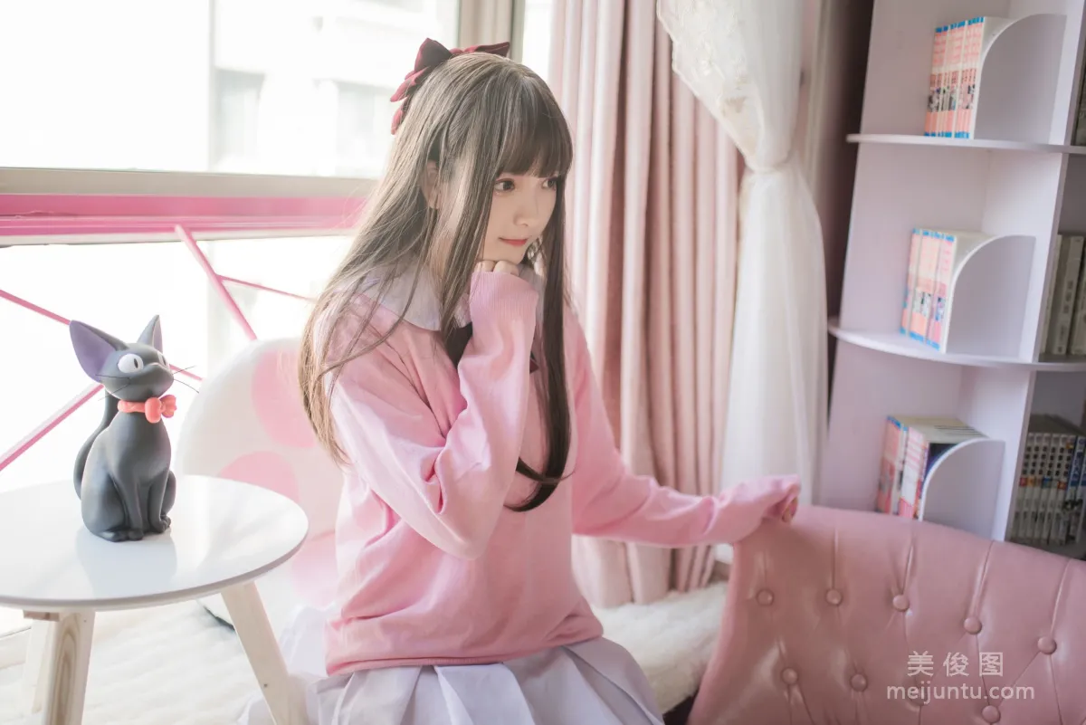 二次元美女古川kagura 《粉色JK》 寫真集 4