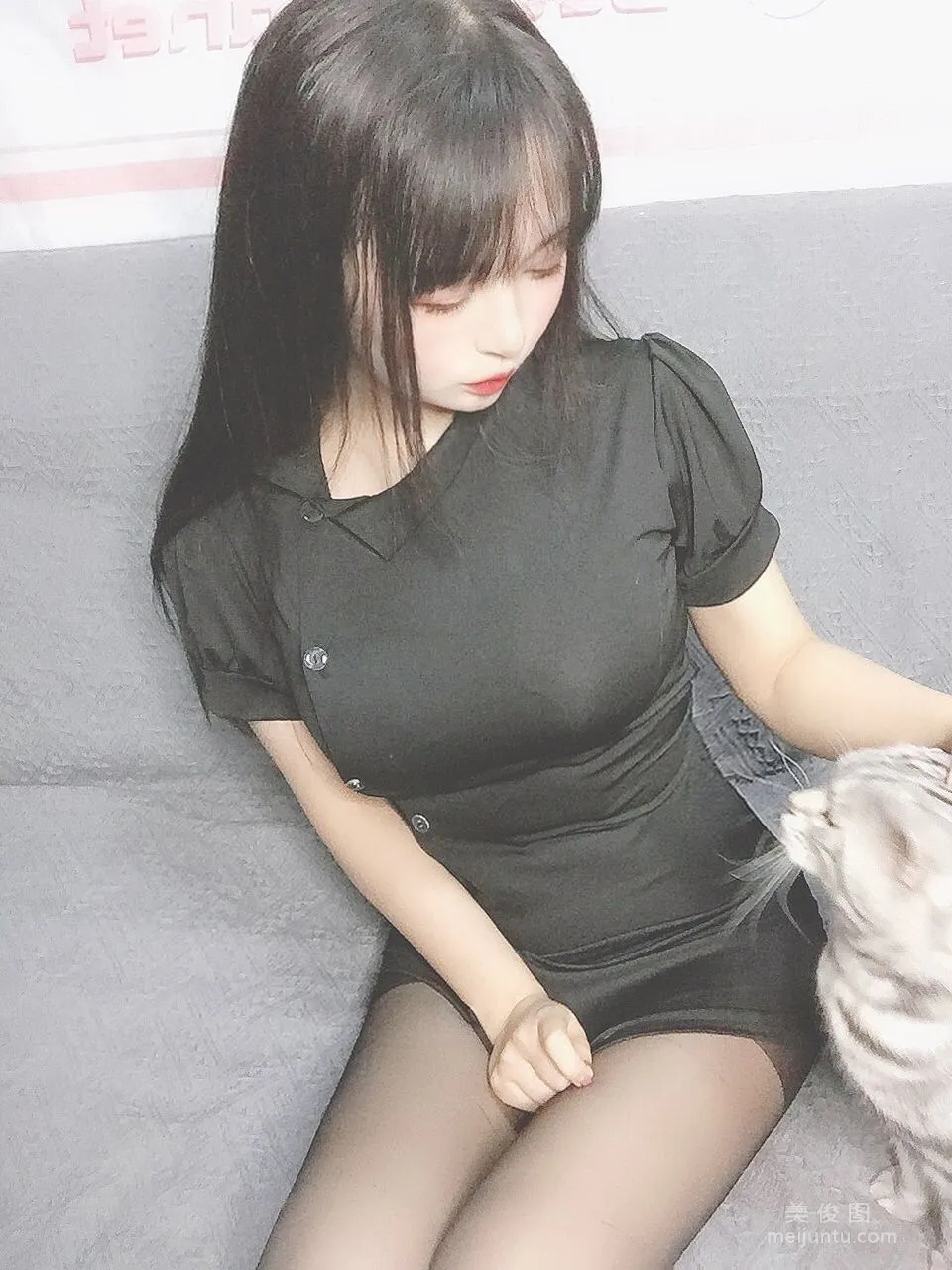 萌妹黑貓貓OvO 《護士喵》 寫真集 19