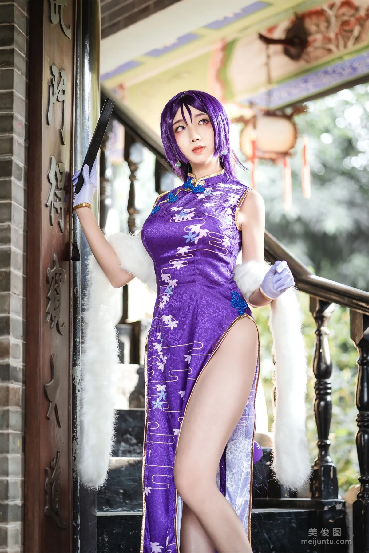 [COS福利] 萌娘迷失人形QUQ 《源賴光》 寫真集 12