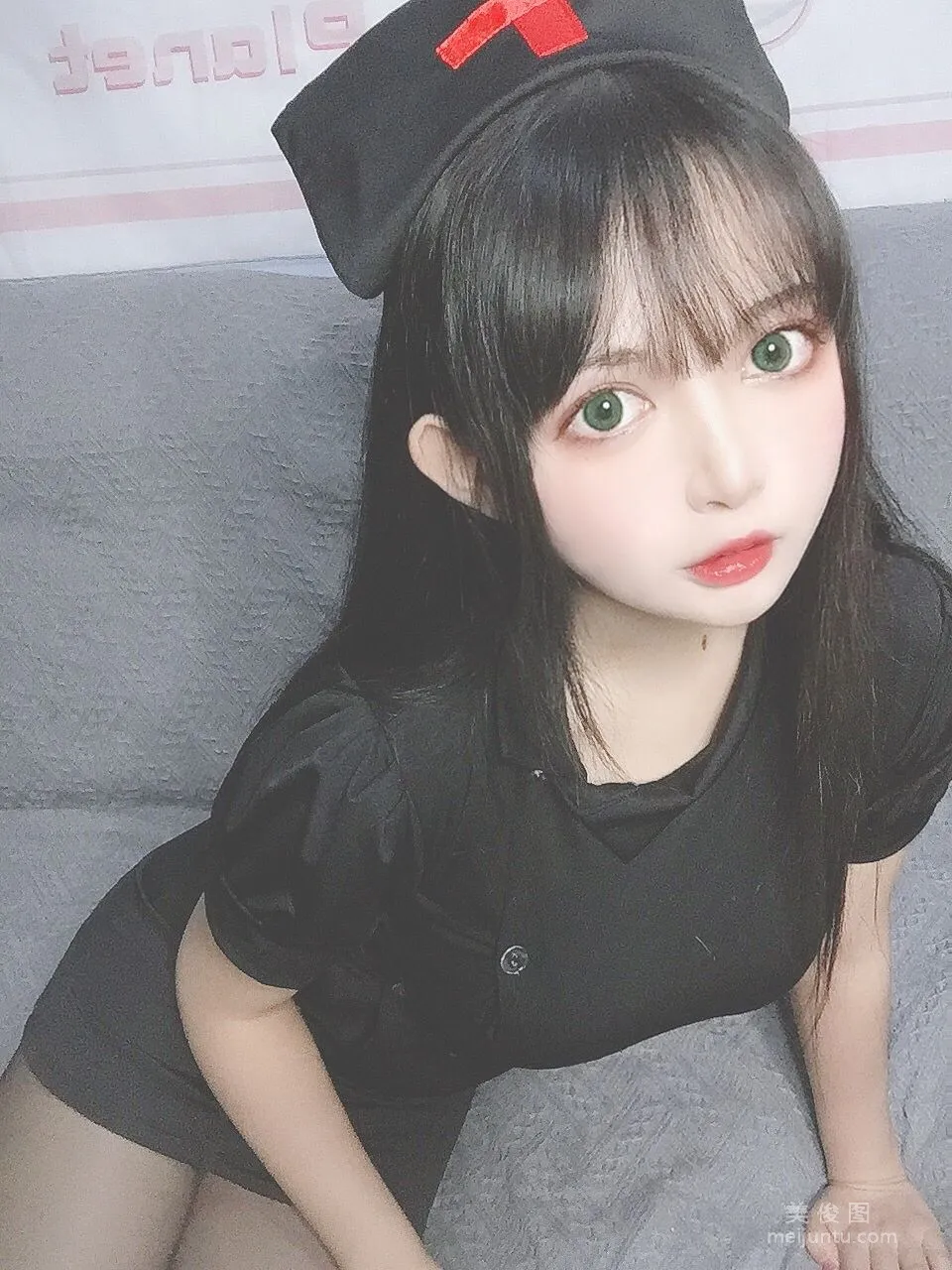 萌妹黑貓貓OvO 《護士喵》 寫真集 16