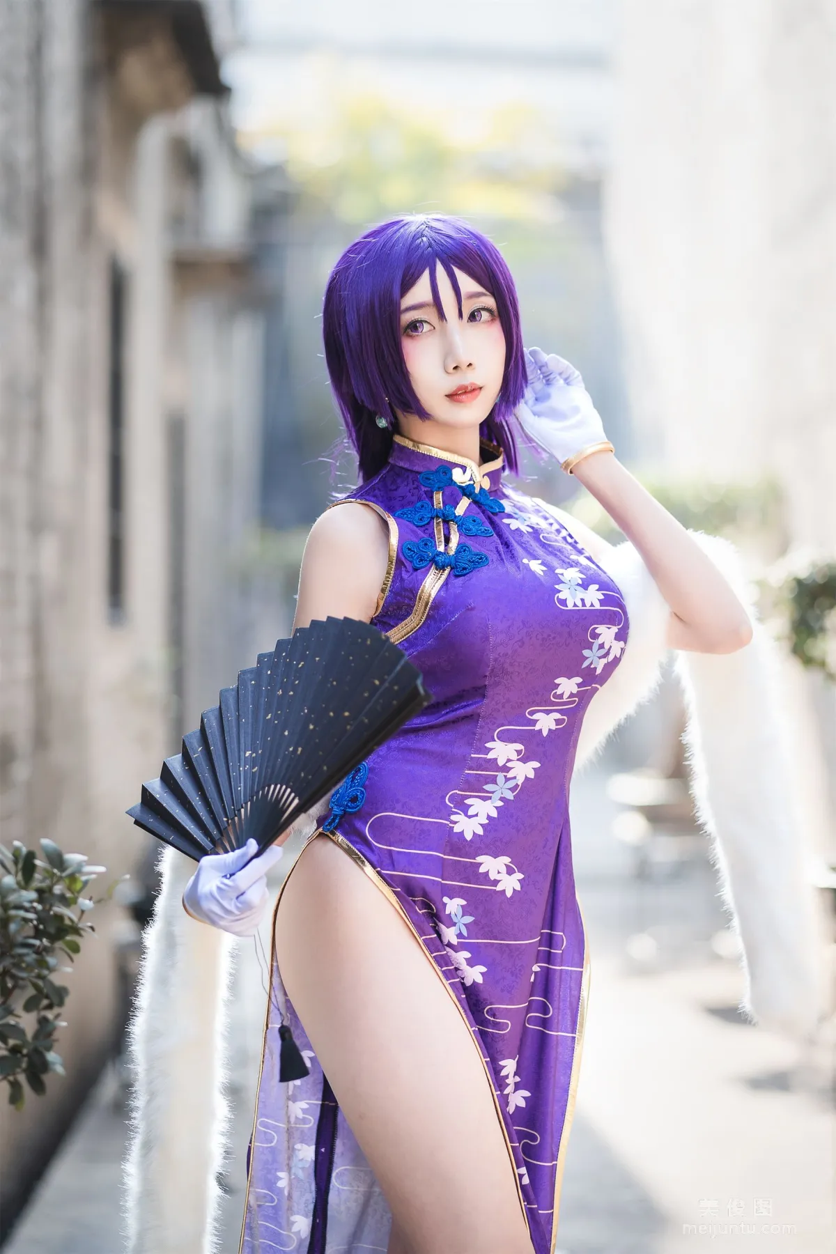 [COS福利] 萌娘迷失人形QUQ 《源賴光》 寫真集 9