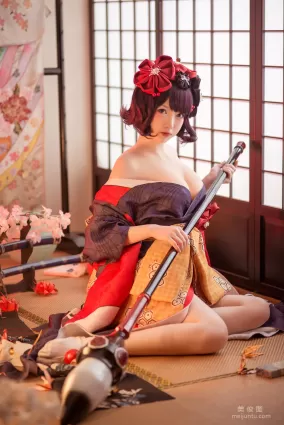 大胸萌妹妖少you1 《葛飾北齋》 寫真集