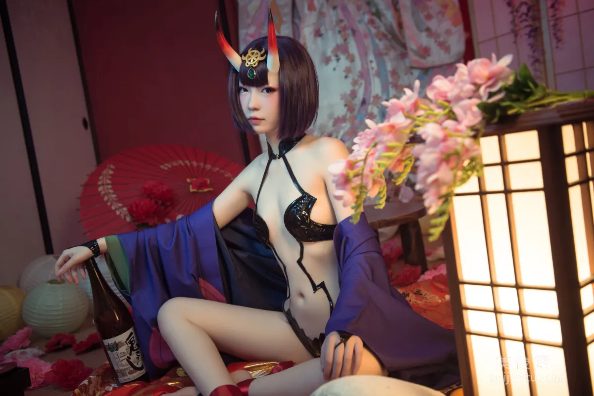 [COS福利] 萌妹妖少you1 《酒吞童子》 寫真集 4