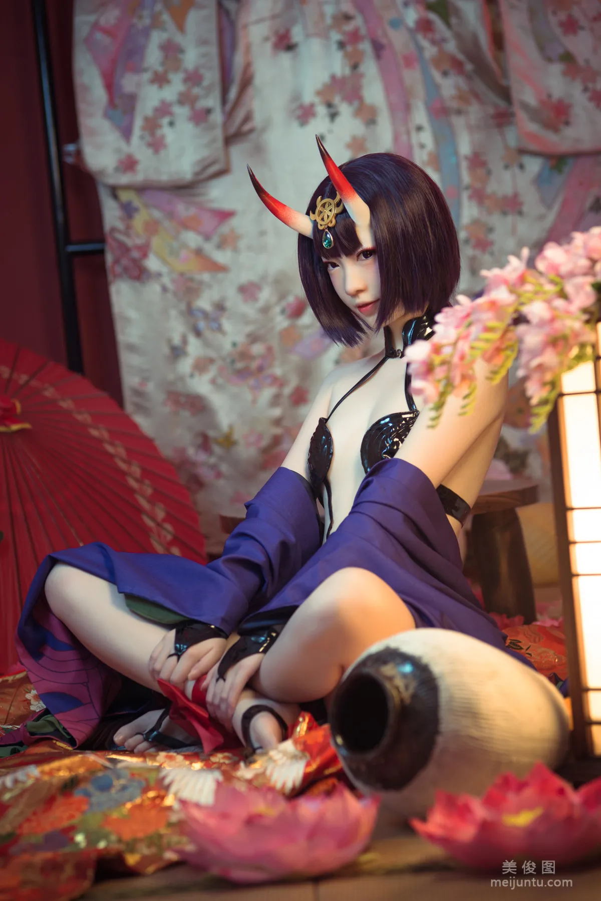 [COS福利] 萌妹妖少you1 《酒吞童子》 寫真集 5