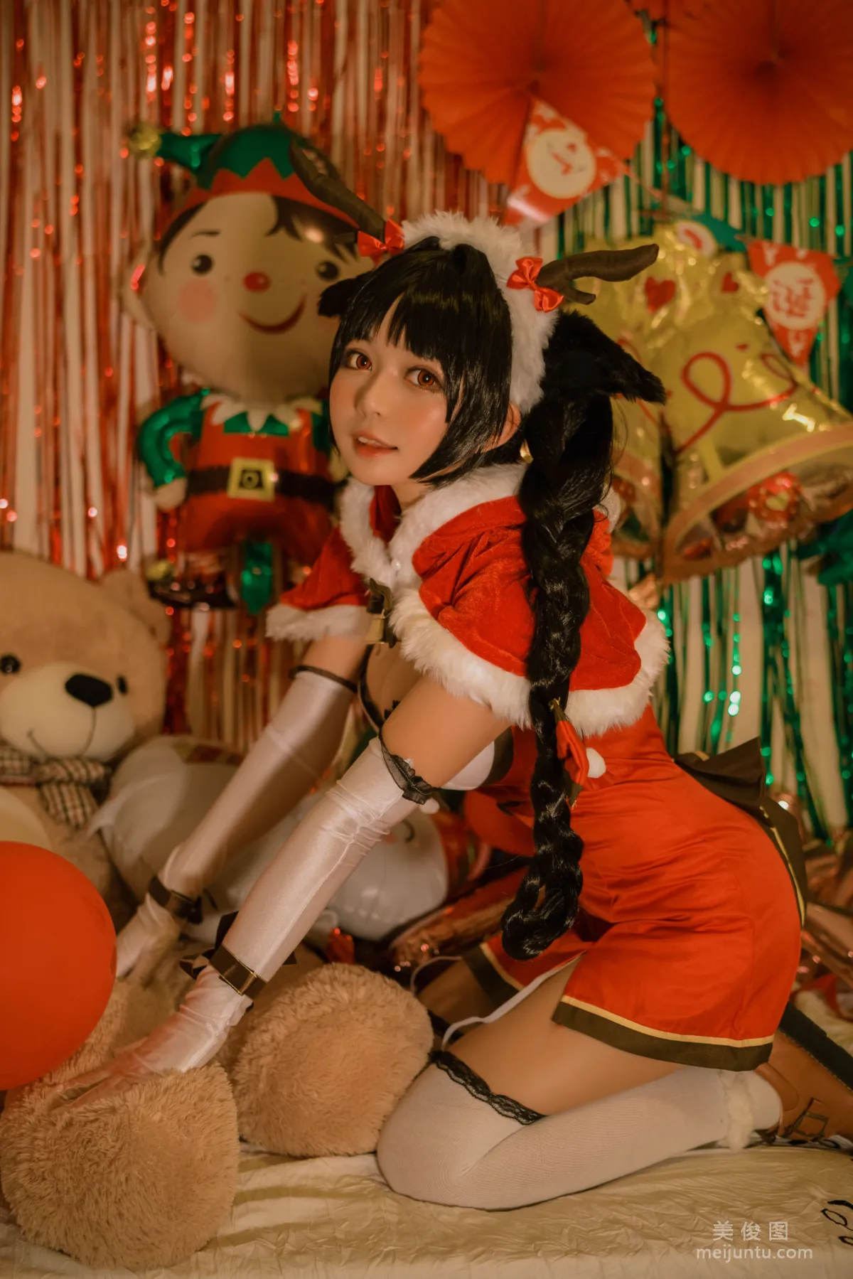 大眼萌妹黑貓貓OvO 《大潮聖誕》 寫真集 5