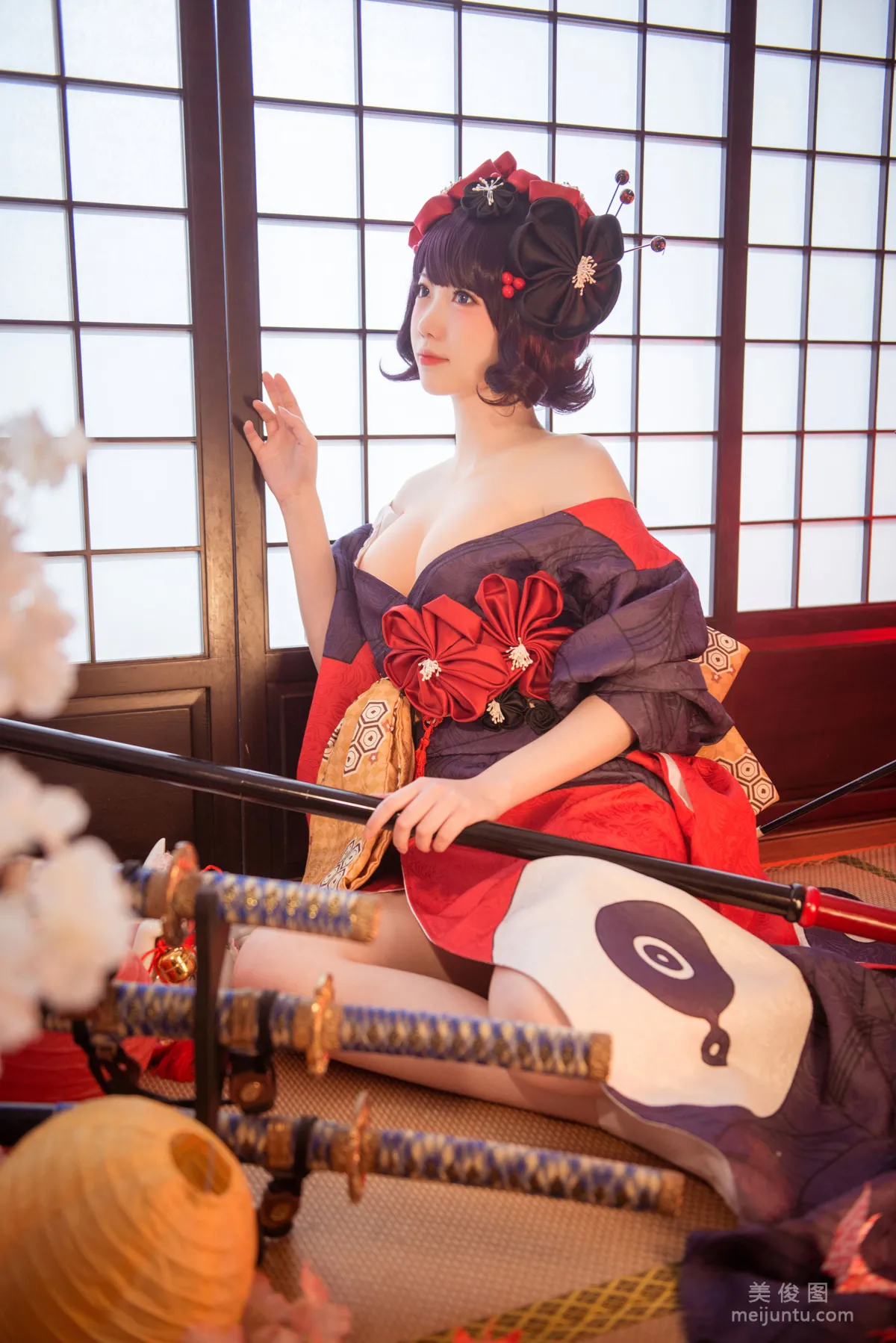 大胸萌妹妖少you1 《葛飾北齋》 寫真集 6