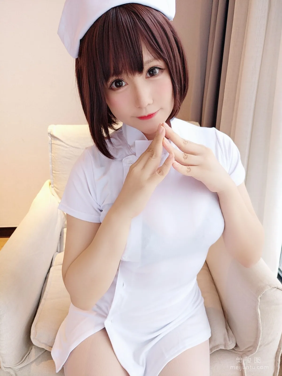 [COS福利] 萌妹子Nyako喵子 《護士妹妹》 寫真集 16