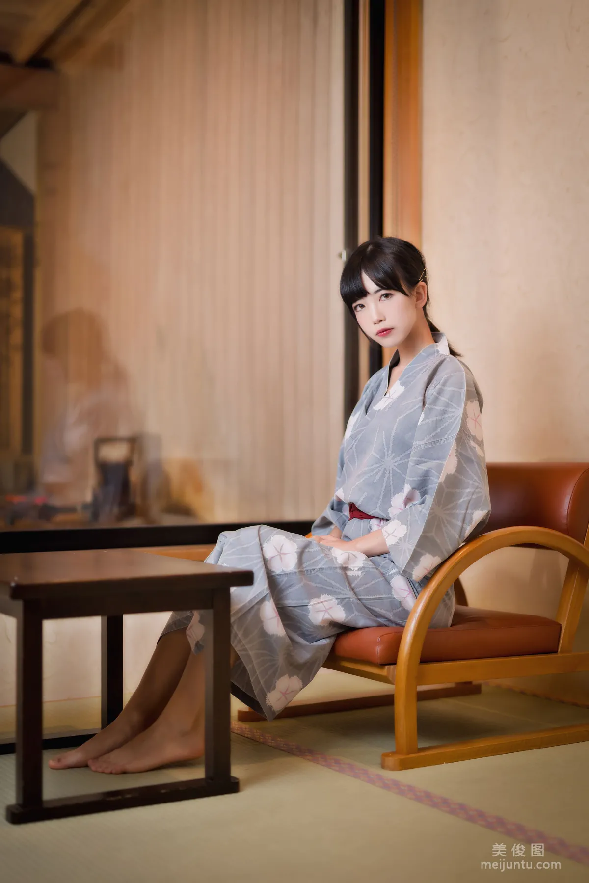 動漫博主水淼aqua 《溫泉和服》 寫真集 1