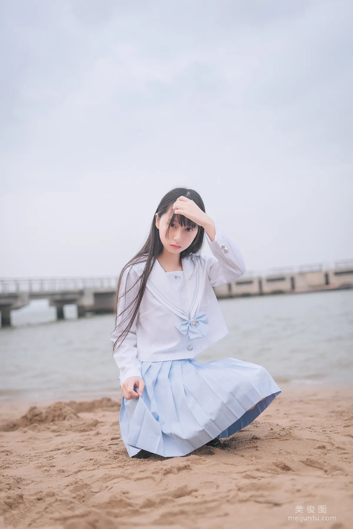 萌妹子伽馬羽落子 《一起去海邊》 寫真集 47