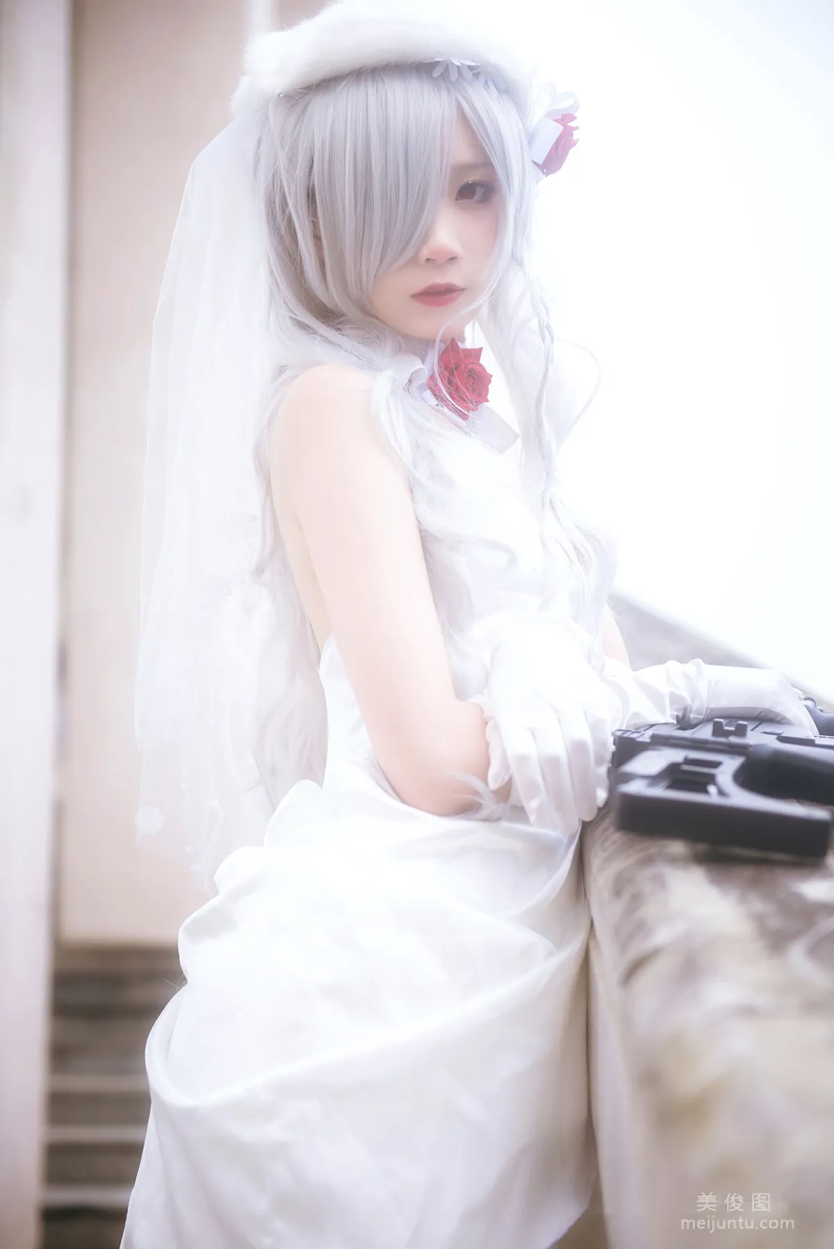 清纯少女五更百鬼 《婚纱》 写真集3