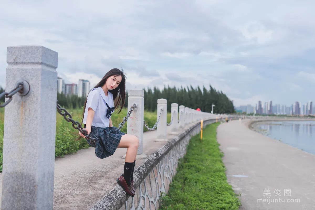 萌妹子伽馬羽落子 《一起去海邊》 寫真集 23