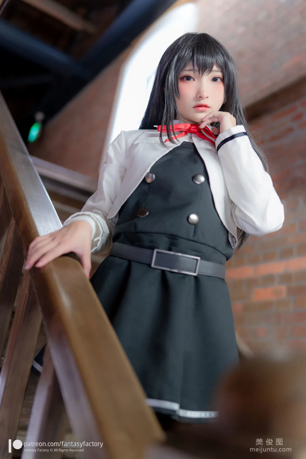 [Fantasy Factory] 小丁Cosplay 2020.01 《黑絲 和服 JK》 寫真集 2