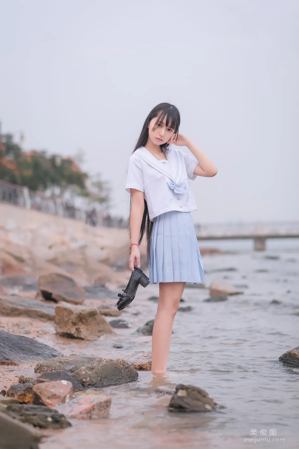 萌妹子伽馬羽落子 《一起去海邊》 寫真集 33