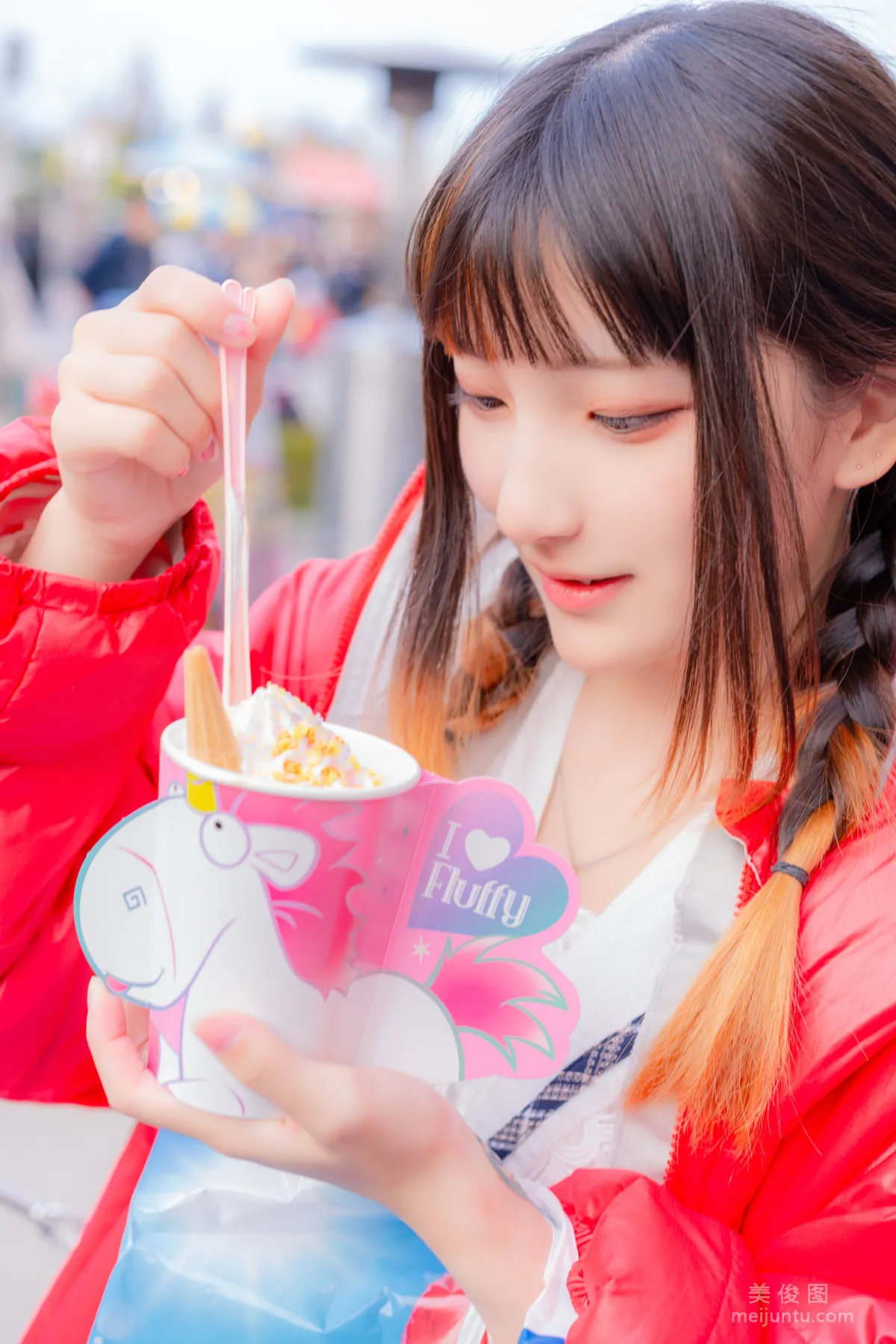 [Fantasy Factory] 小丁Cosplay 2020.01 《黑絲 和服 JK》 寫真集 69