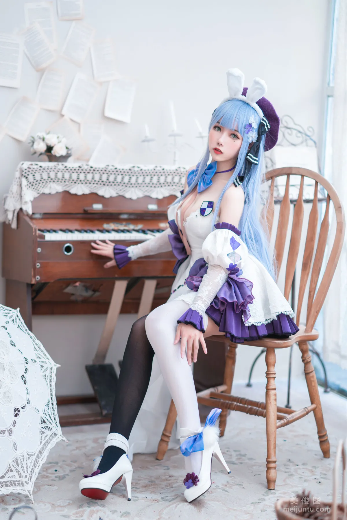 [COS福利] 微博妹子Momoko葵葵 《HK416》 寫真集 16