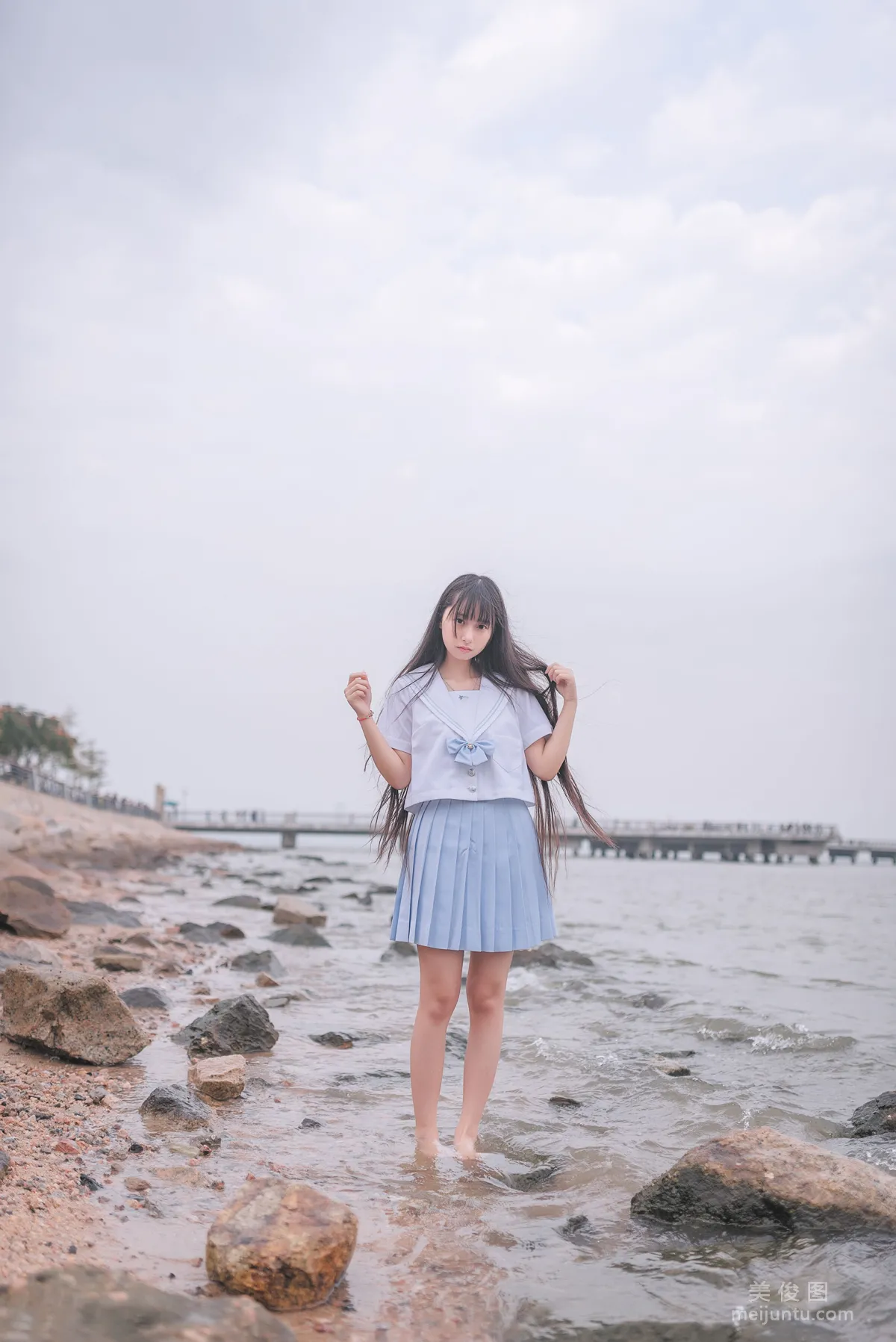 萌妹子伽馬羽落子 《一起去海邊》 寫真集 38