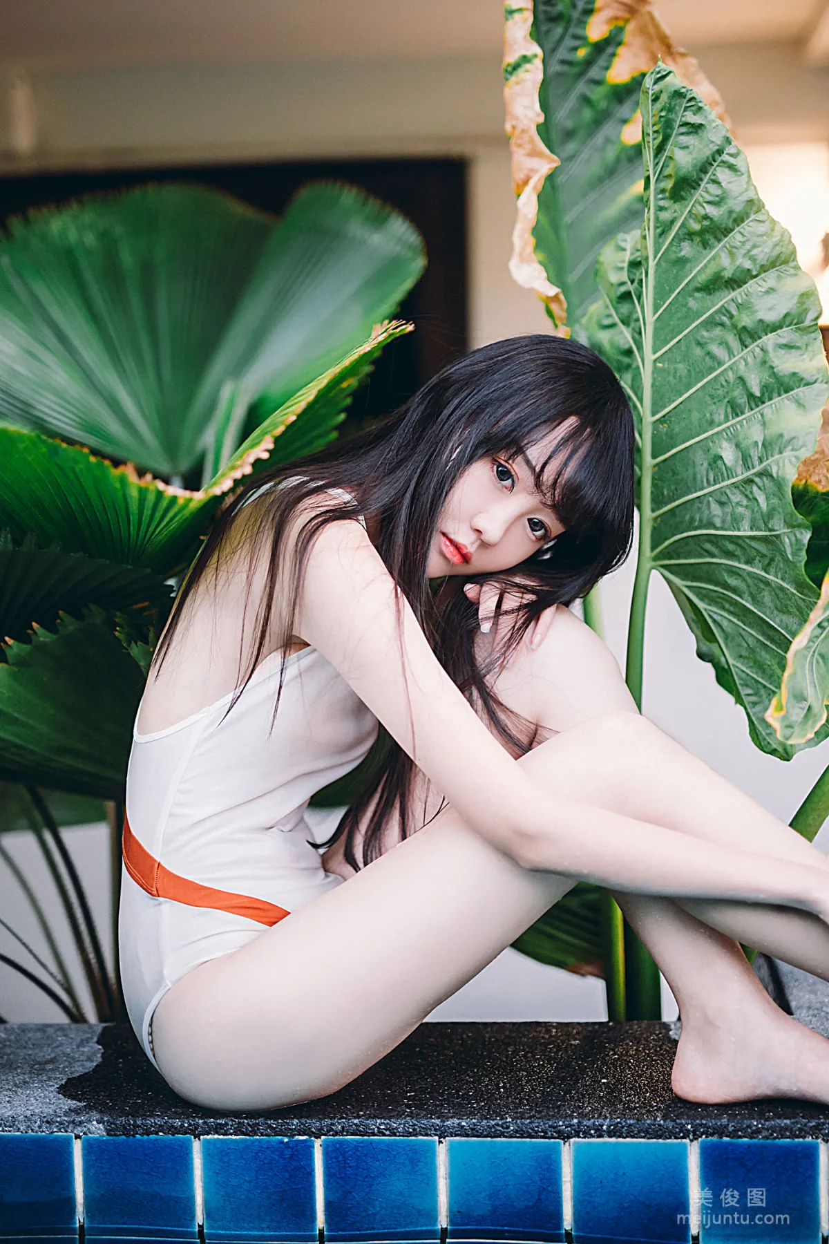 鬥魚主播采妮麼麼 《泳裝》 寫真集 48