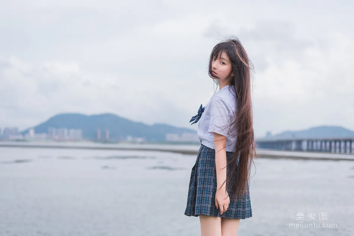 萌妹子伽馬羽落子 《一起去海邊》 寫真集 17