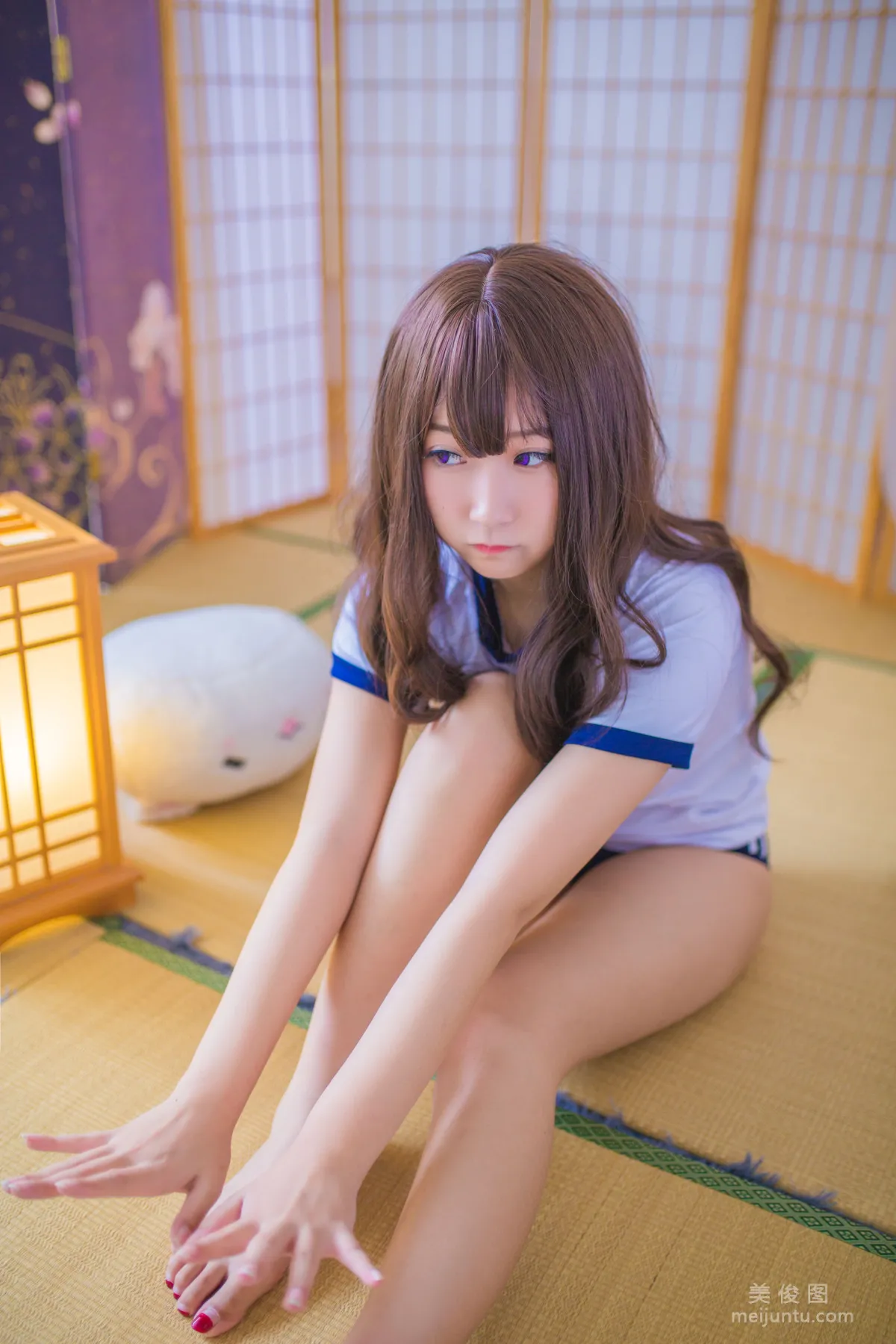 [COS福利] 巨乳貓九醬Sakura 《體操服》 寫真集 10