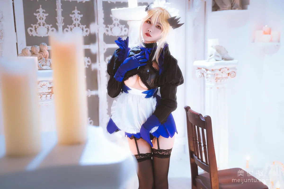 微博妹子Momoko葵葵 《黑槍呆女仆》 寫真集 10
