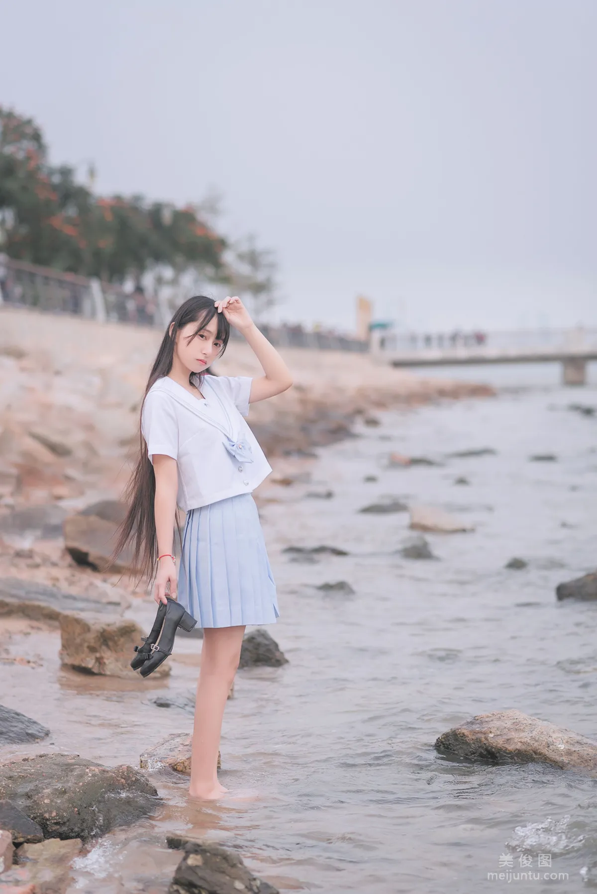 萌妹子伽馬羽落子 《一起去海邊》 寫真集 35