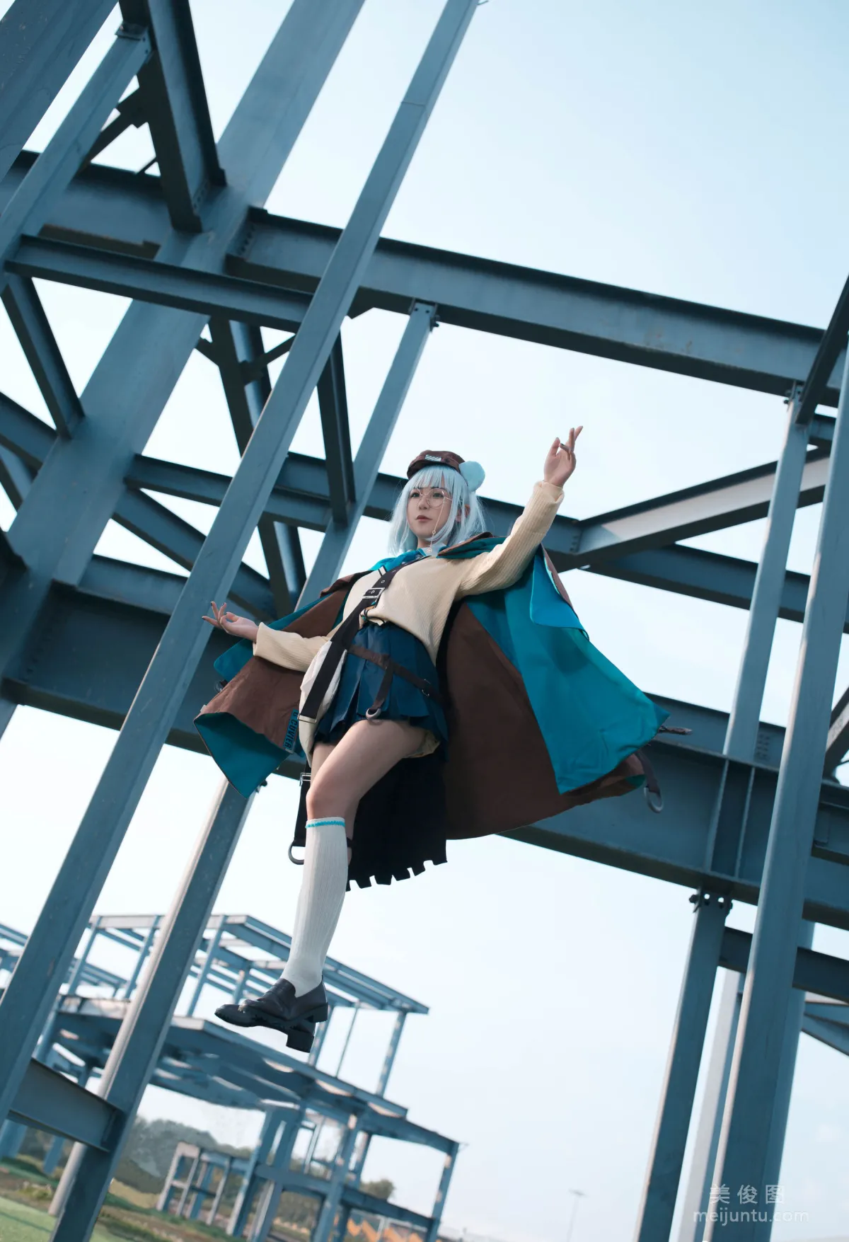微博萌妹蓝小沂KiKi 《明日方舟》 写真集6